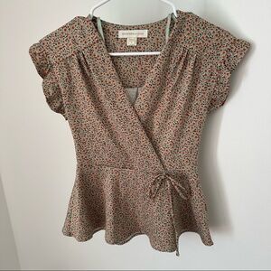 monteau floral blouse